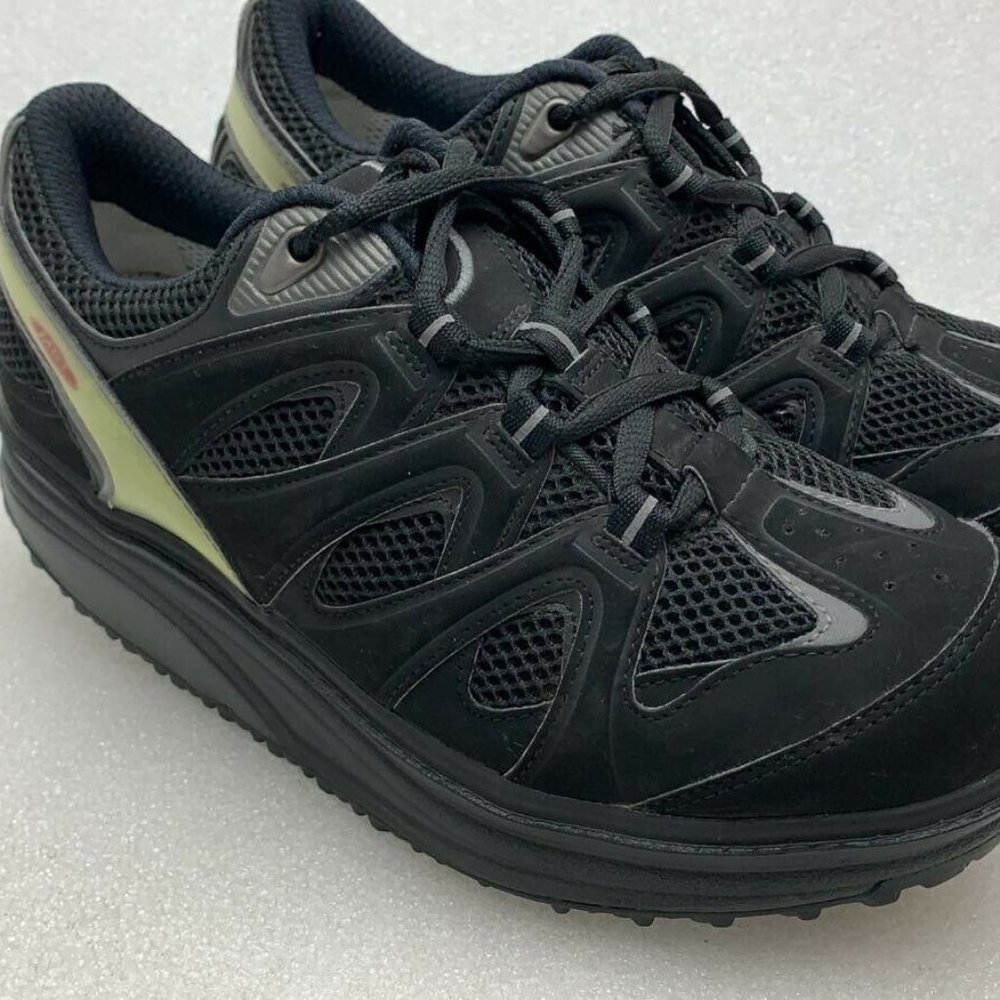 MBT Womens Sz 8 Black Casual Athletic Walking Shoe